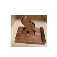 Kännykkäteline ja hahmo artikkelikuva